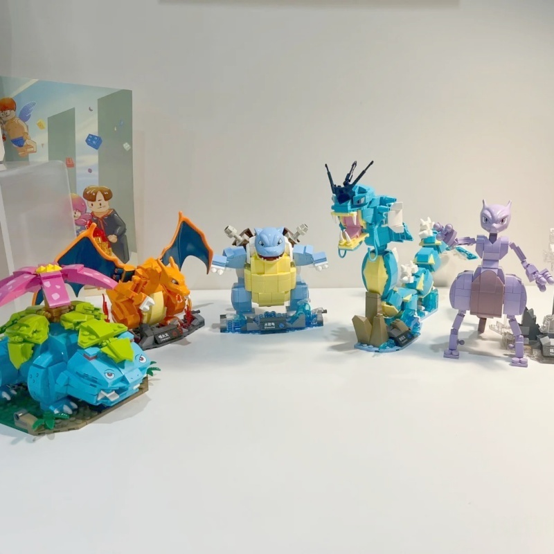 Model Kit Quick Pokemon - البوكيمون تجميعها ألعاب مكعبات البناء شخصيات