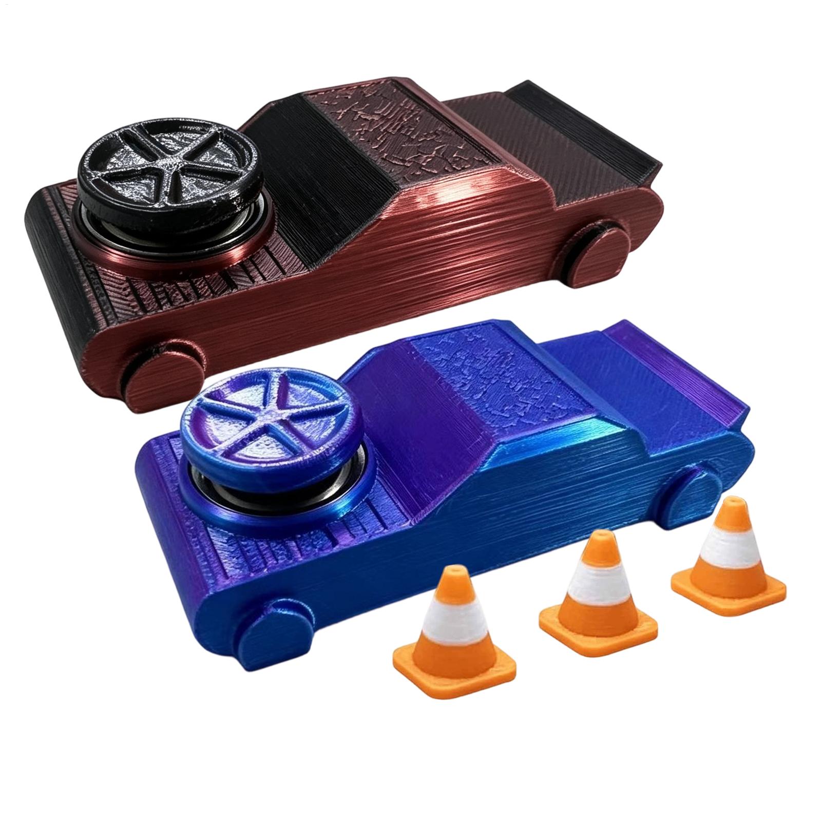 Model Kit Plastic - سيارة سباق صغيرة محمولة، لعبة تخفيف