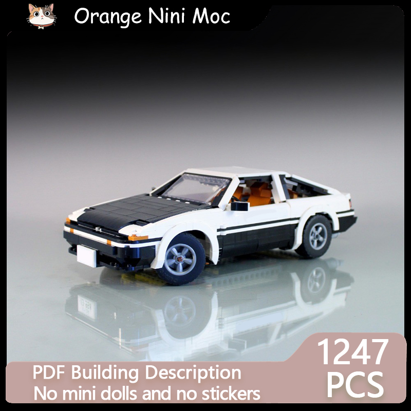 Model Kit Ae86 - نموذج سيارة سباق السرعة للنقل الحضري،