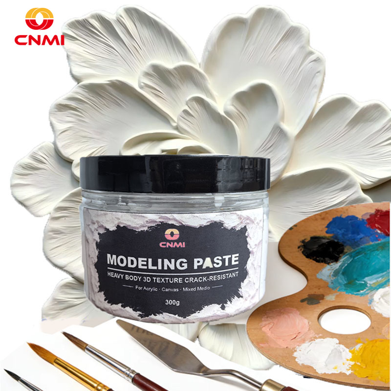 Plastic Model Paint - معجون تشكيل أكريليك أبيض 300 جرام،