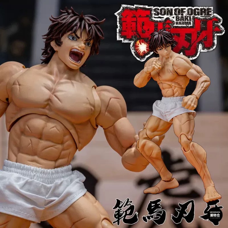 Model Kit Baki - دمية متحركة من سلسلة ستورم تويز