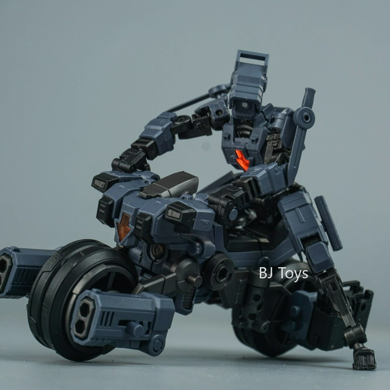Model Kit Baki - نموذج دراجات نارية متحولة إلى جنود