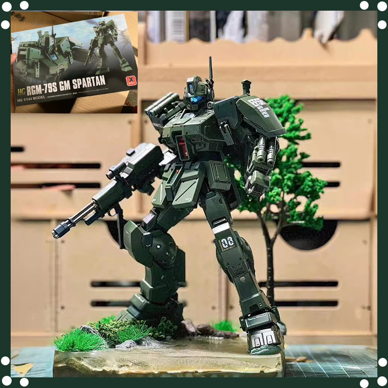 Model Kit Baki - XFS HG 1/144 RGM-79S GM المتقشف