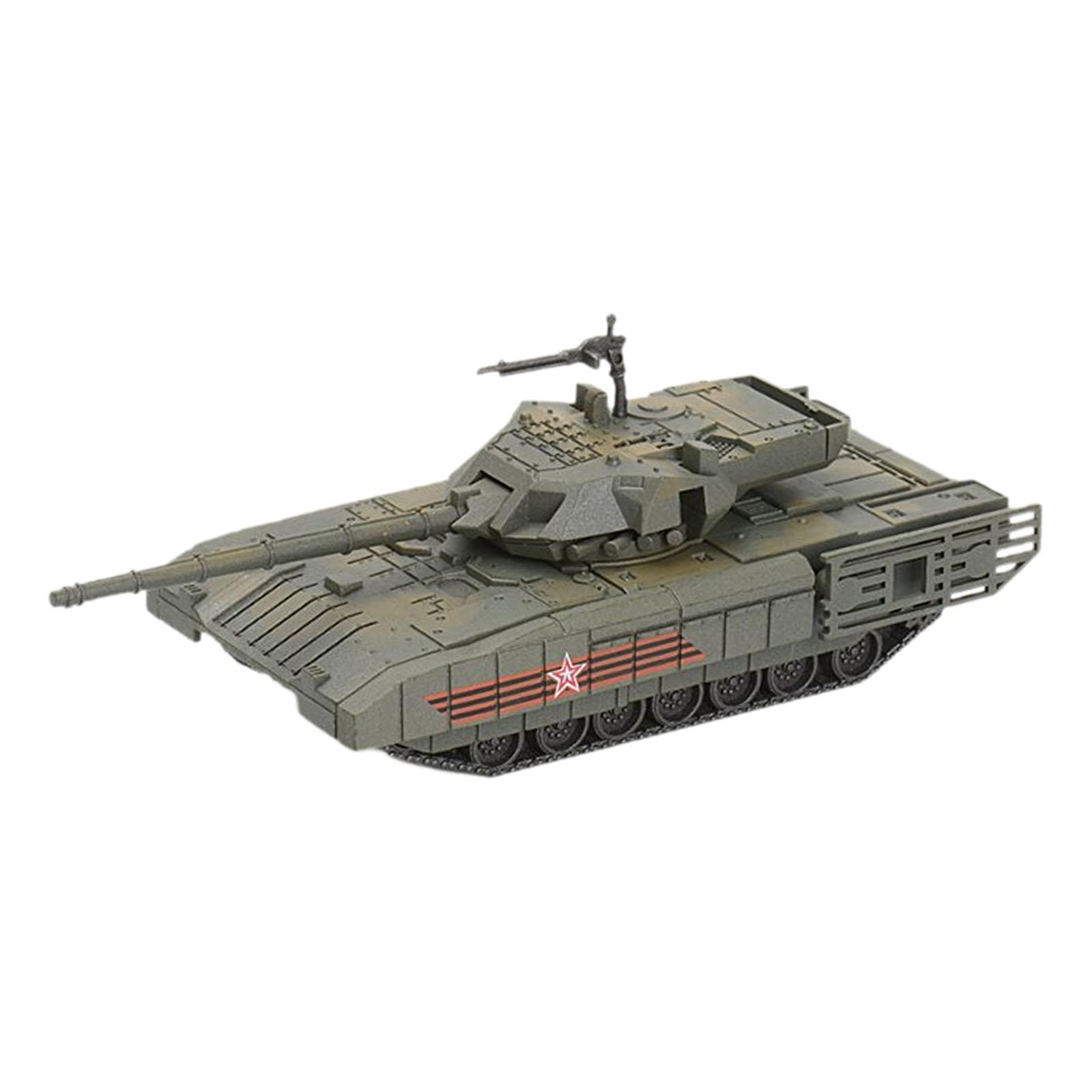Model Kit Quick - نموذج دبابة محاكاة بمقياس 1/72، طقم