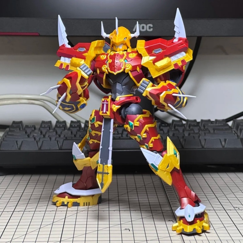 Model Kit Kaisergreymon - متوفر في المخزون جديد بانداي Frs