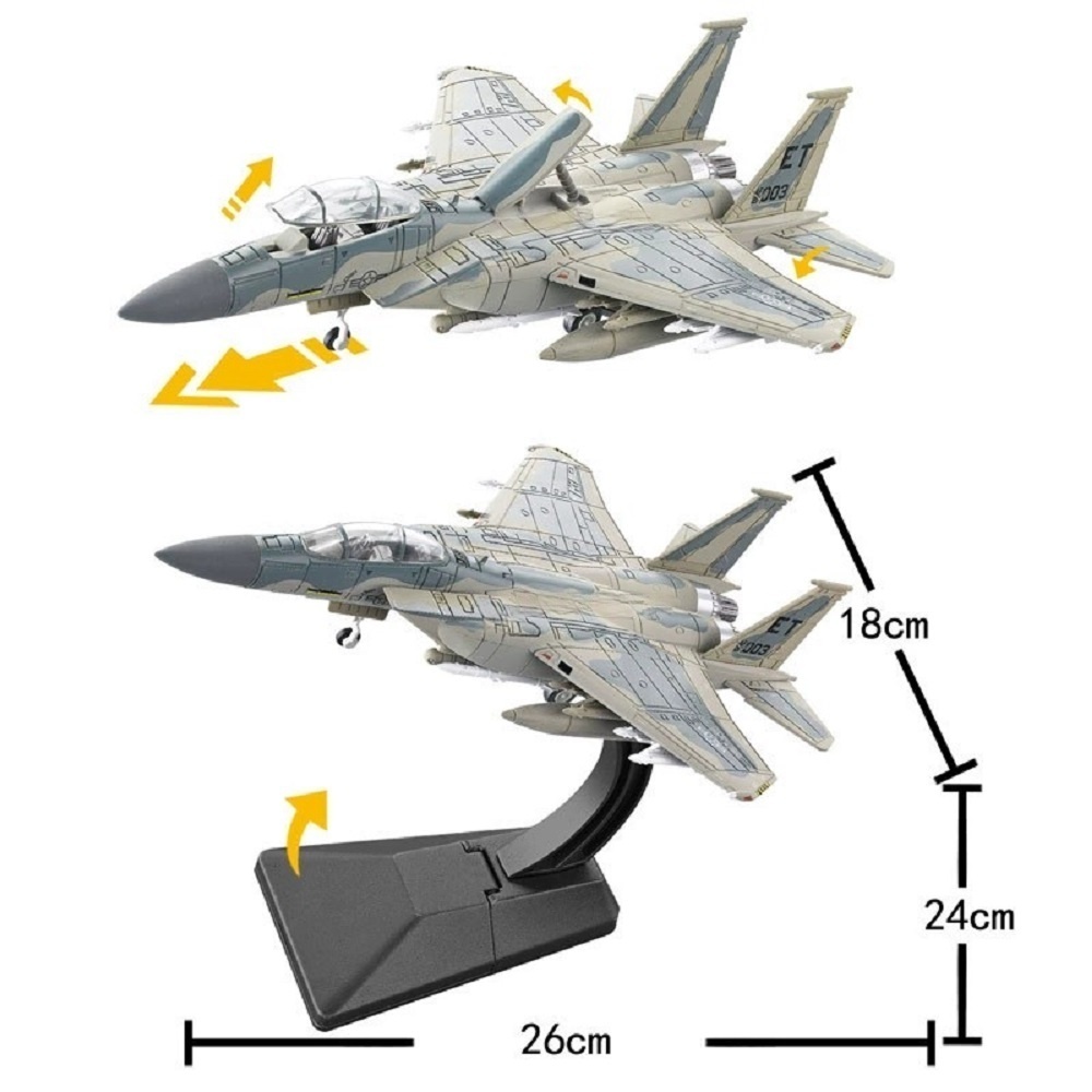 Model Kit Quick - طقم نموذج طائرة F-15 Eagle الجديد