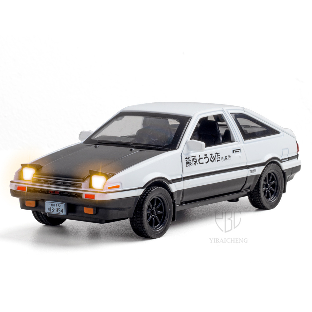 1/32 المبتدئ D AE86 سبيكة سيار - مراجعة Model Kit Ae86 وسعره