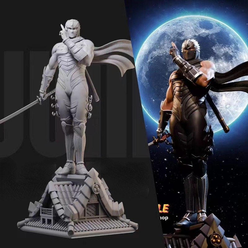 شكل راتنج النينجا ريو الأسود ا - مراجعة Model Kit Baki وسعره