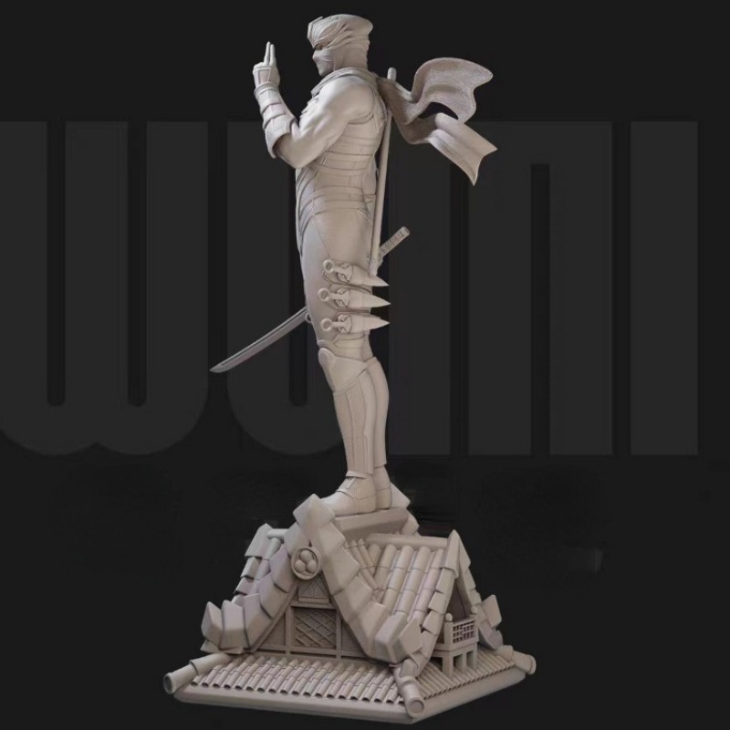 شكل راتنج النينجا ريو الأسود ا - مراجعة Model Kit Baki وسعره
