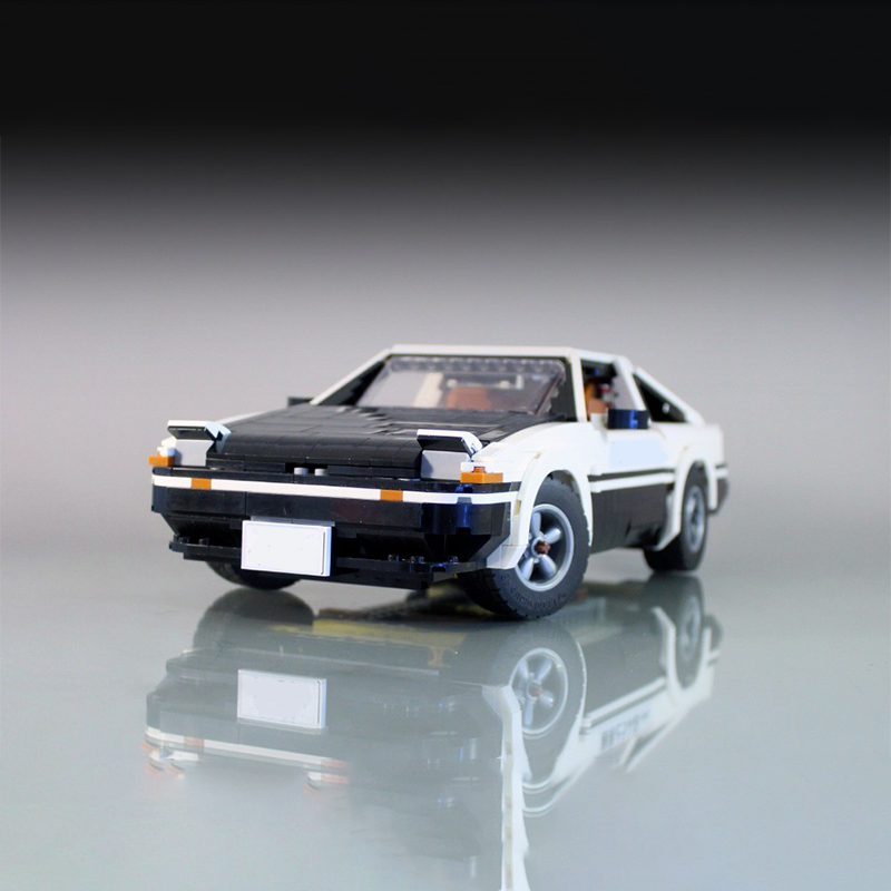 نموذج سيارة سباق السرعة للنقل  - مراجعة Model Kit Ae86 وسعره