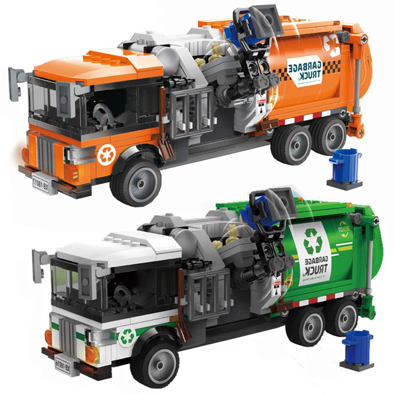 كتل بناء شاحنة القمامة للأولاد - مراجعة Model Kit Vespa وسعره