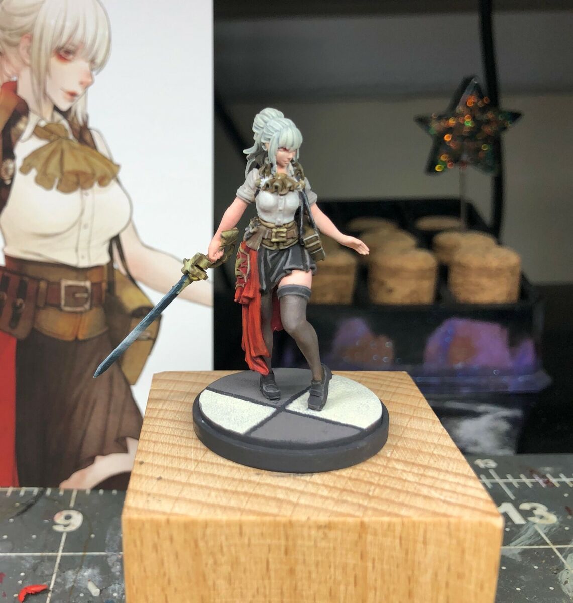 طقم موديل راتنج لموت المملكة ، - مراجعة Model Kit Baki وسعره