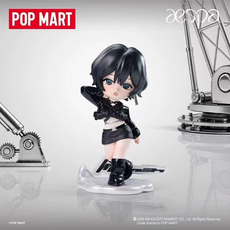 صندوق مفاجآت POP MART Aespa من - مراجعة Model Figure Base وسعره