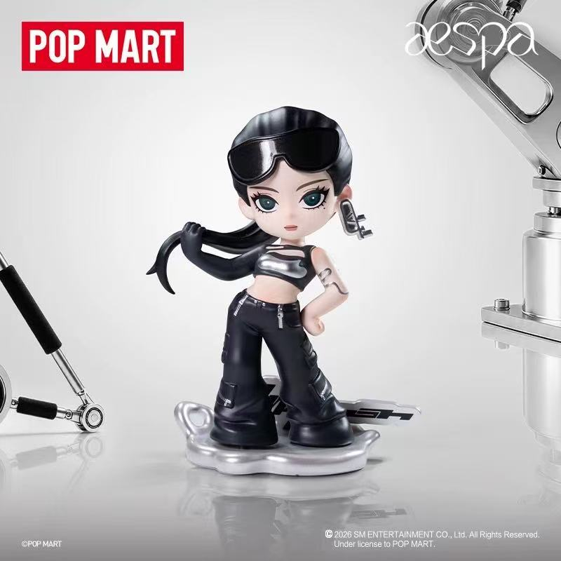 صندوق مفاجآت POP MART Aespa من - مراجعة Model Figure Base وسعره