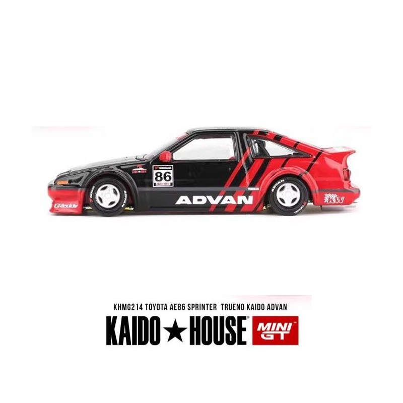 كيدو هاوس + مينيجت 1:64 تويوتا - مراجعة Model Kit Ae86 وسعره