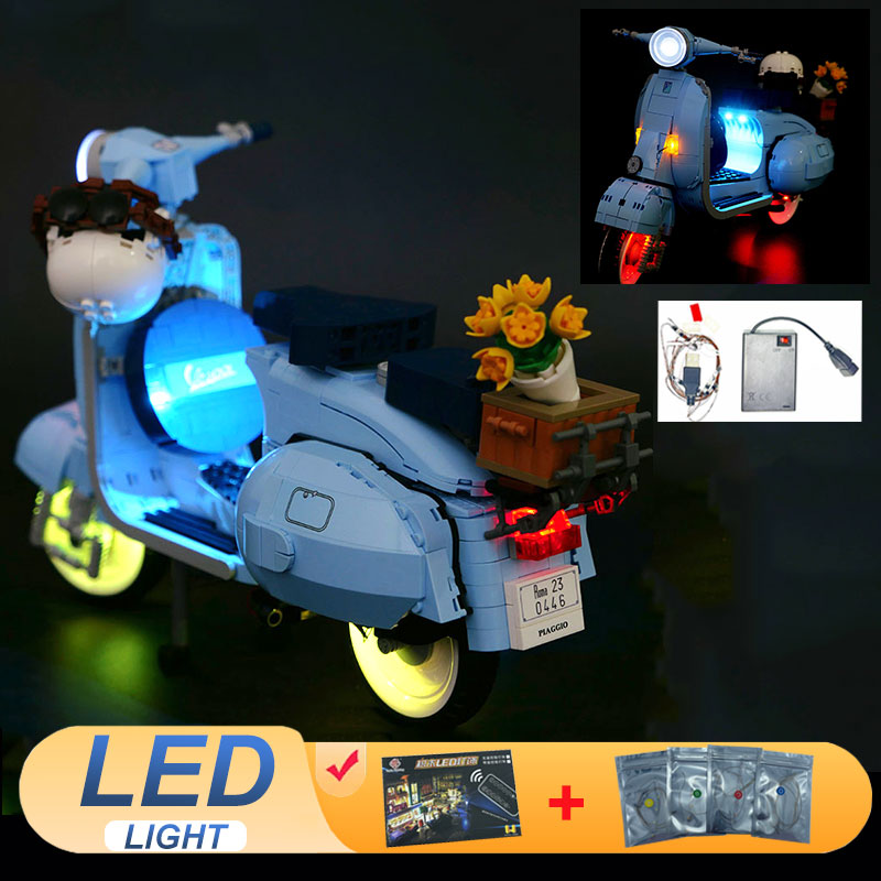 مجموعة إضاءة LED لـ LEGO 10298 - مراجعة Model Kit Vespa وسعره