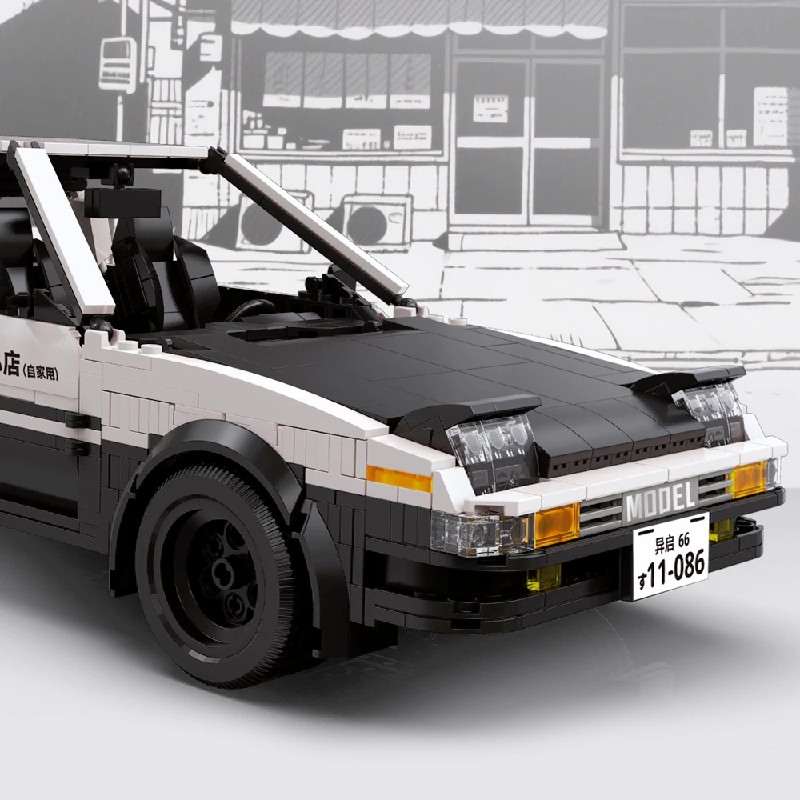 تكنيك سيتي سبيد سيارة رياضية A - مراجعة Model Kit Ae86 وسعره