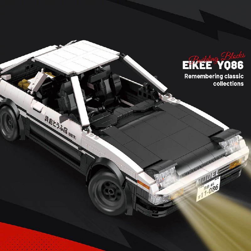 تكنيك سيتي سبيد سيارة رياضية A - مراجعة Model Kit Ae86 وسعره