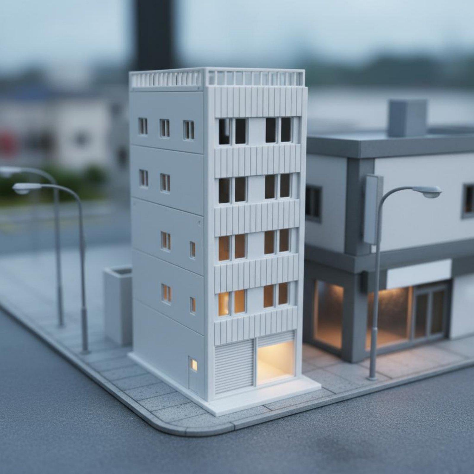 مجموعة بناء نموذج منزل ياباني  - مراجعة Model Kit Plastic وسعره