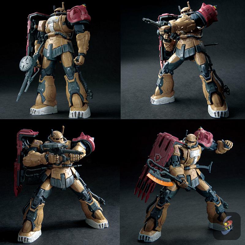 بانداي HG 1/144 غاندام EX زاك  - مراجعة Model Kit Gundam Hg وسعره