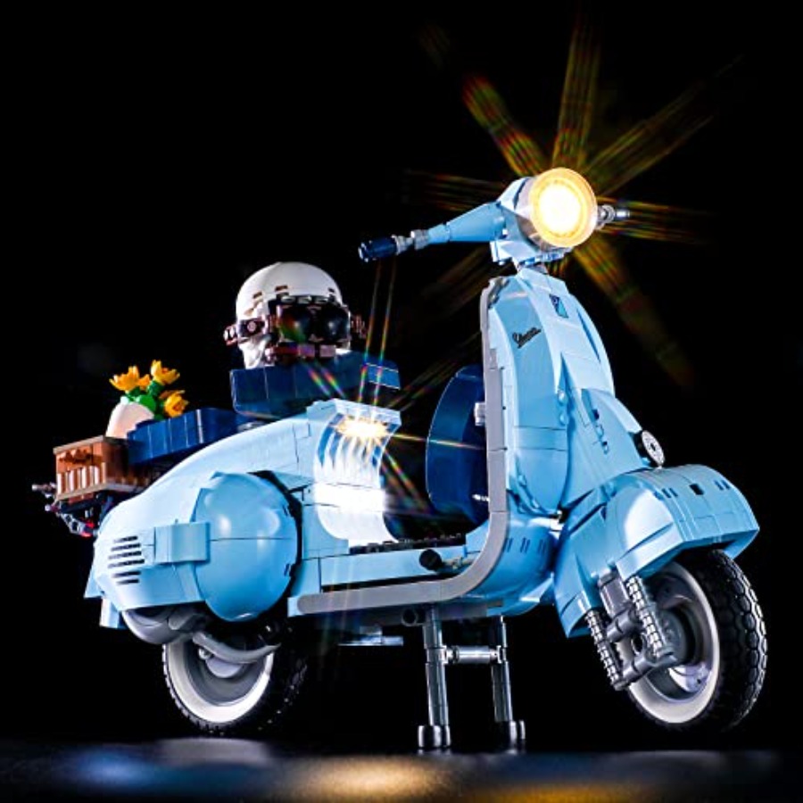 طقم إضاءة LED لـ Creator Vespa - مراجعة Model Kit Vespa وسعره