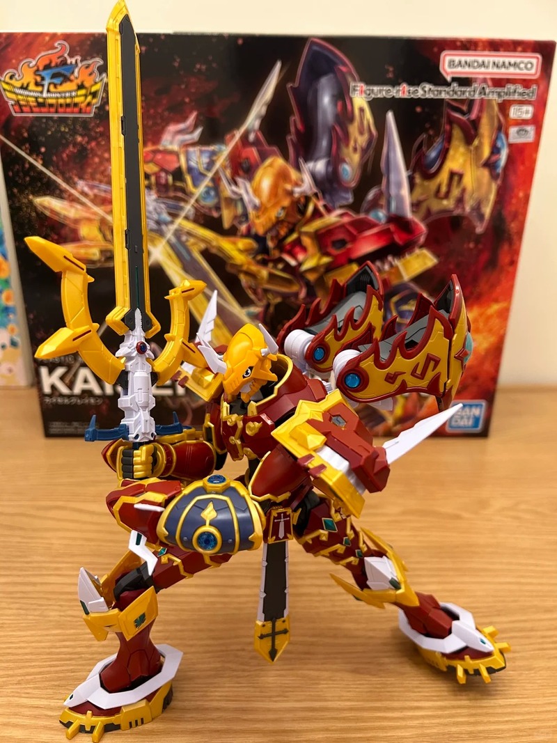 متوفر في المخزون جديد بانداي F - مراجعة Model Kit Kaisergreymon وسعره