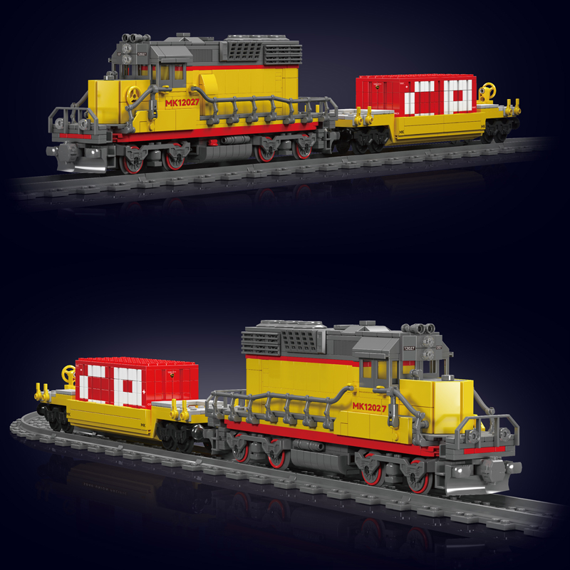 مجموعة مكعبات بناء قطار EMD SD - مراجعة Plastic Model Paint وسعره