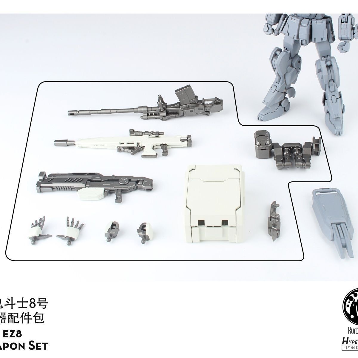 نموذج شخصية كيروفونيكو إيزي-8  - مراجعة Model Kit Gundam Hg وسعره