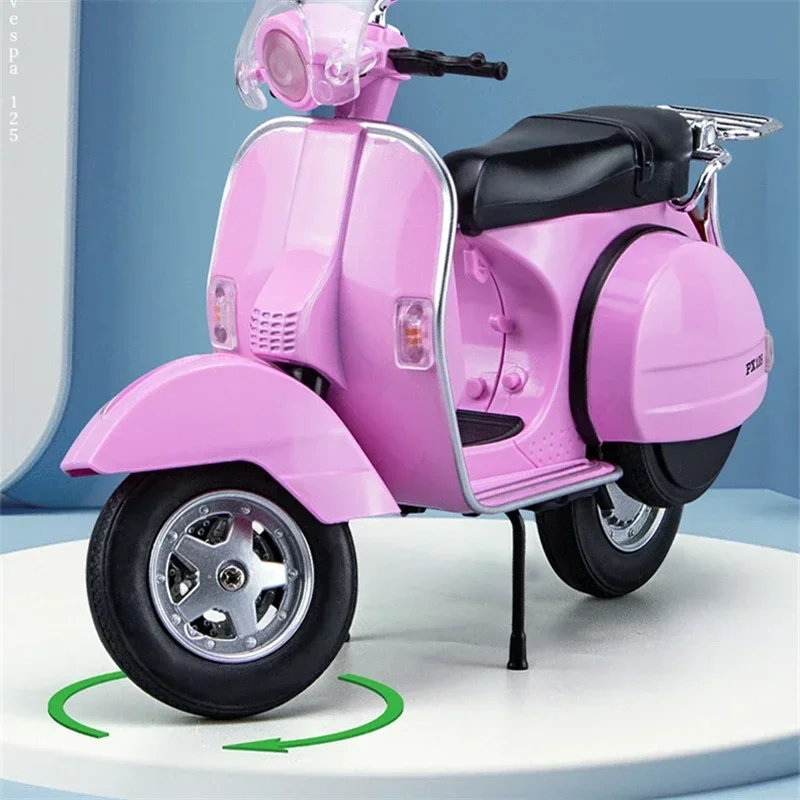 1:10 PX125 سبيكة الترفيه نموذج - مراجعة Model Kit Vespa وسعره